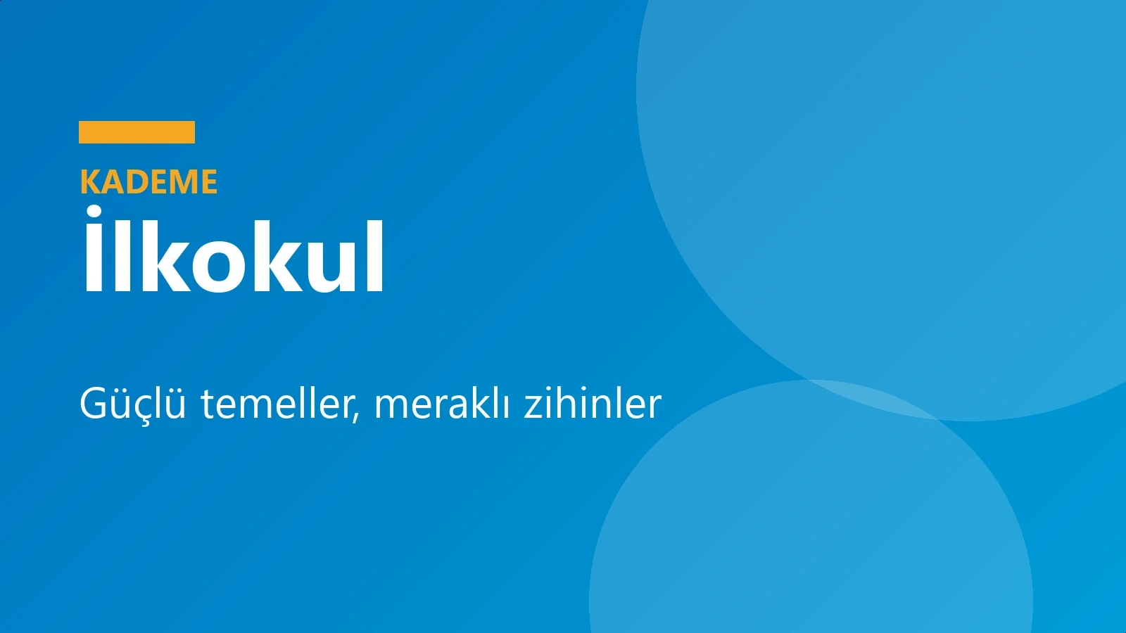 İlkokul